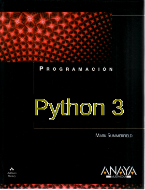 Python 3 book/Spanish